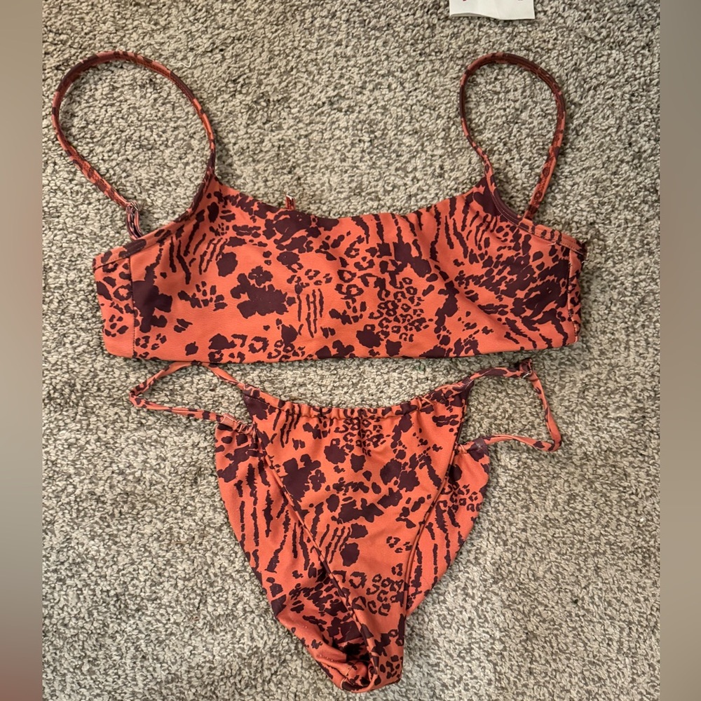 Skatie x Salt Blonde swim set